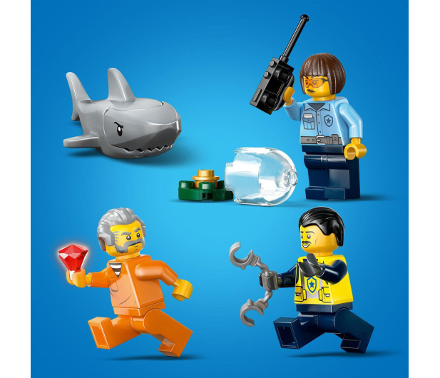 LEGO City 60456 Pościg łodzią policyjną - 1331641 - zdjęcie 4